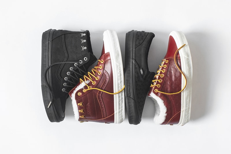 kith mastermind world vans 2019 january footwear sk8 hi zip lx old skool lx og classic slip on ronnie fieg feig skulls skull crossbones