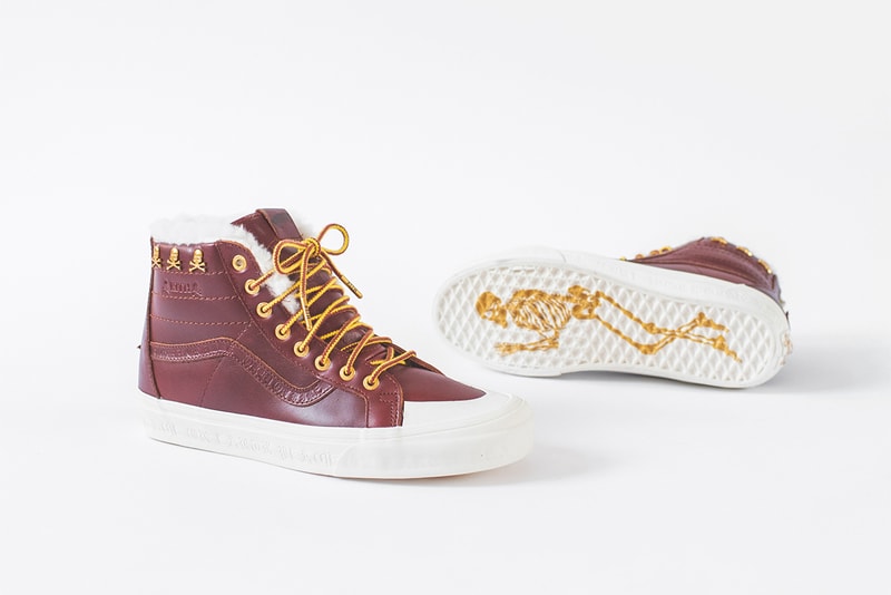 kith mastermind world vans 2019 january footwear sk8 hi zip lx old skool lx og classic slip on ronnie fieg feig skulls skull crossbones