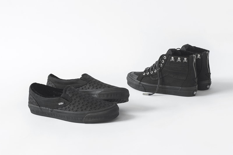 kith mastermind world vans 2019 january footwear sk8 hi zip lx old skool lx og classic slip on ronnie fieg feig skulls skull crossbones