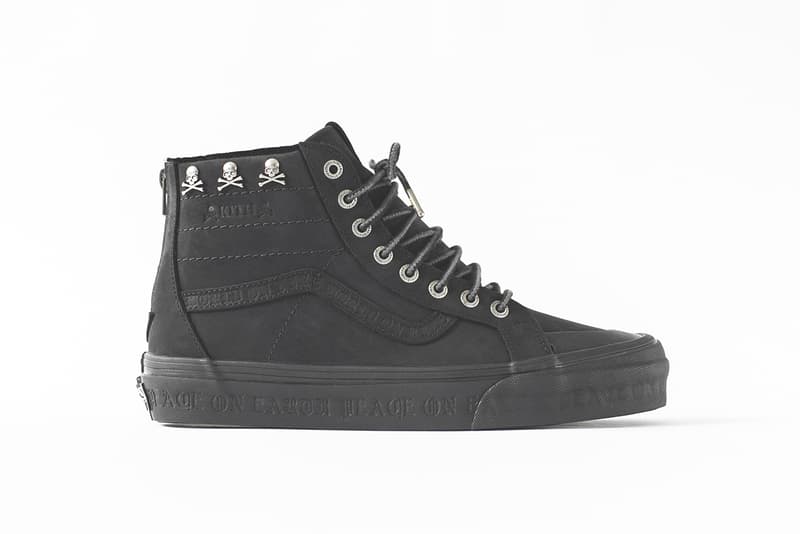 kith mastermind world vans 2019 january footwear sk8 hi zip lx old skool lx og classic slip on ronnie fieg feig skulls skull crossbones