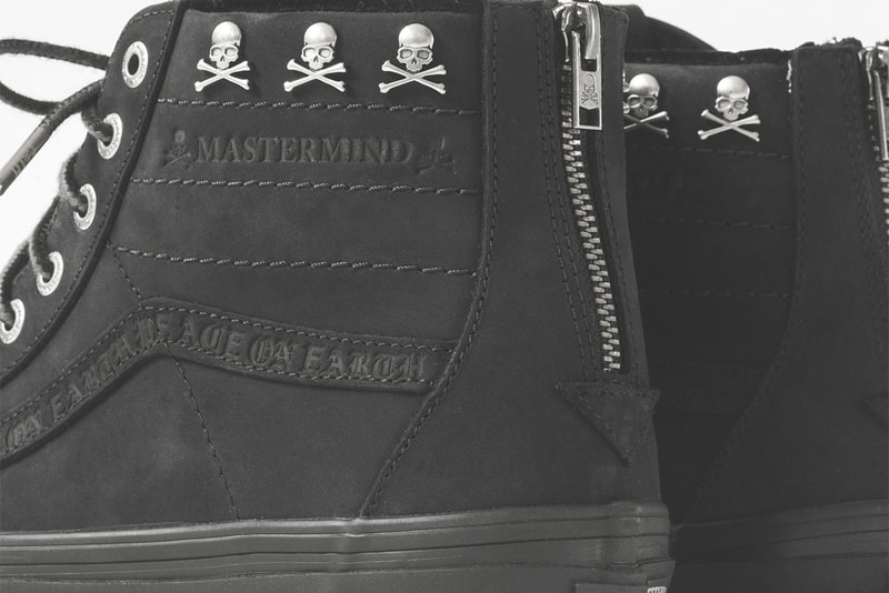 kith mastermind world vans 2019 january footwear sk8 hi zip lx old skool lx og classic slip on ronnie fieg feig skulls skull crossbones