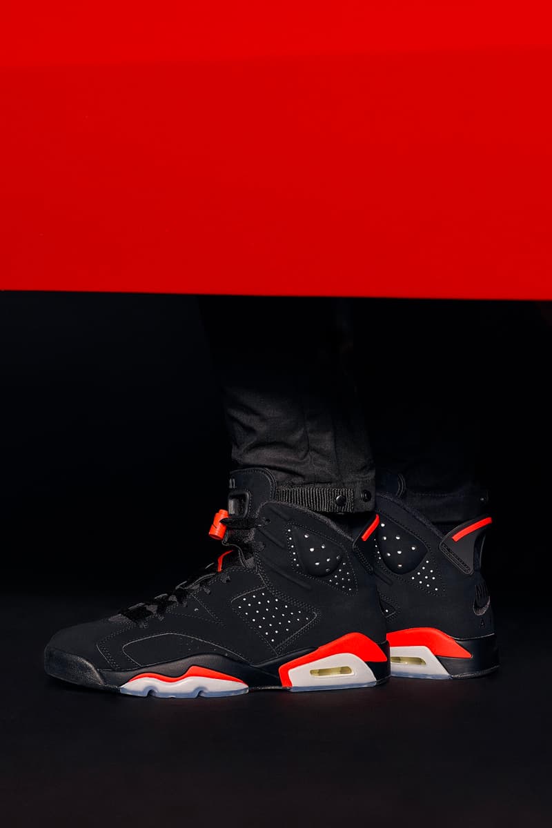 Kith Drops OG Air Jordan 6 "Infrared" Along With Apparel Collection images drop release date hoodie rain jacket basketball shorts windbreaker