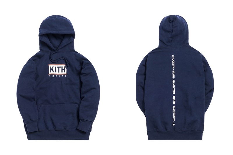 KITH Treats Cereal Infused Ice Cream Sandwich Capsule Release Info Date T shirt Hoodie red black blue grey Ronnie Fieg