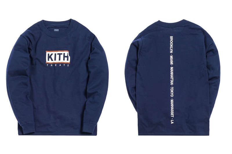 KITH Treats Cereal Infused Ice Cream Sandwich Capsule Release Info Date T shirt Hoodie red black blue grey Ronnie Fieg