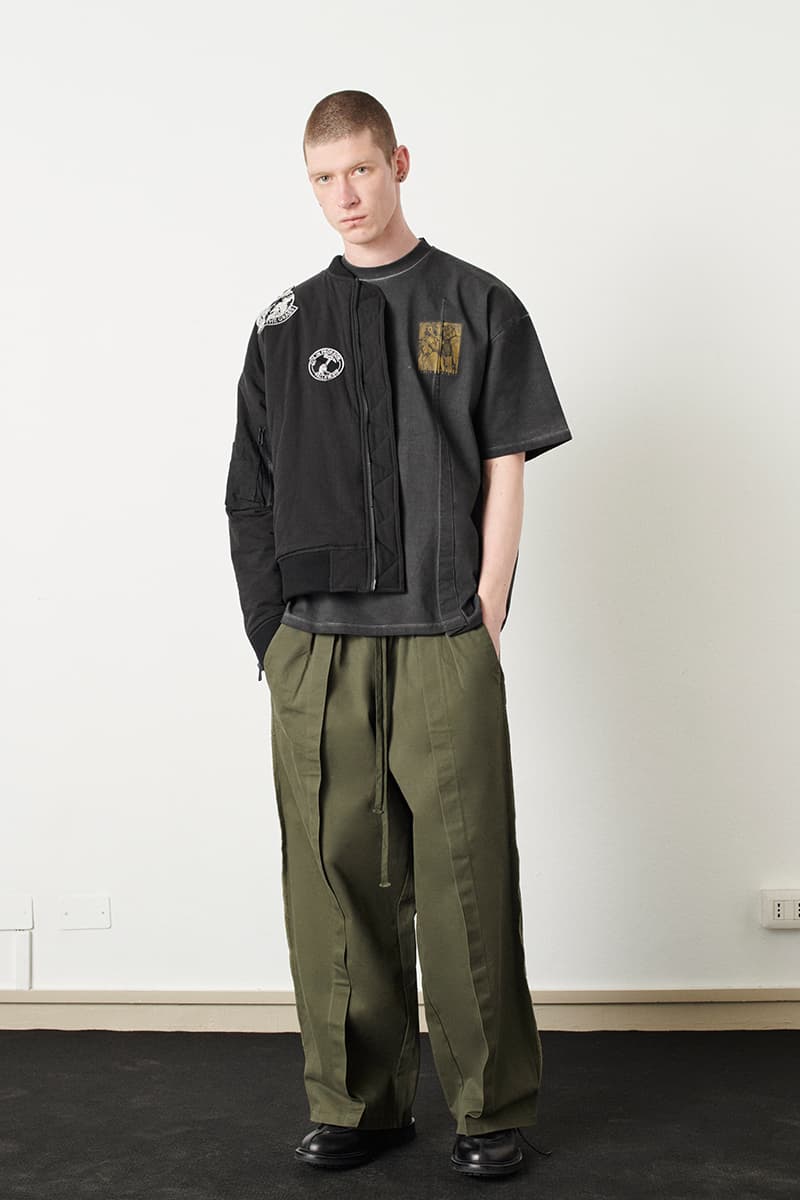 KOMAKINO Fall Winter 2019 Collection Lookbook tailoring suiting jackets sweaters trousers pants