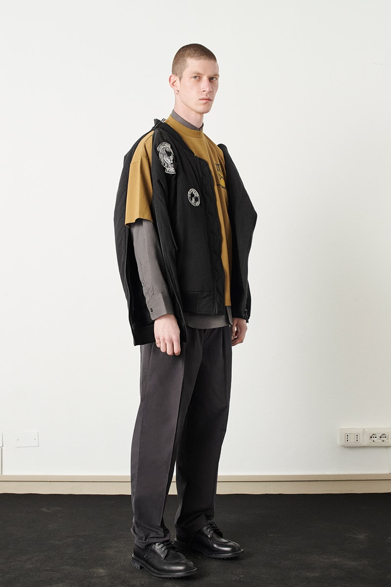 KOMAKINO Fall Winter 2019 Collection Lookbook tailoring suiting jackets sweaters trousers pants