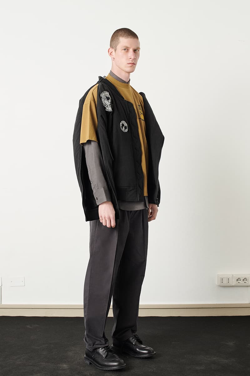 KOMAKINO Fall Winter 2019 Collection Lookbook tailoring suiting jackets sweaters trousers pants