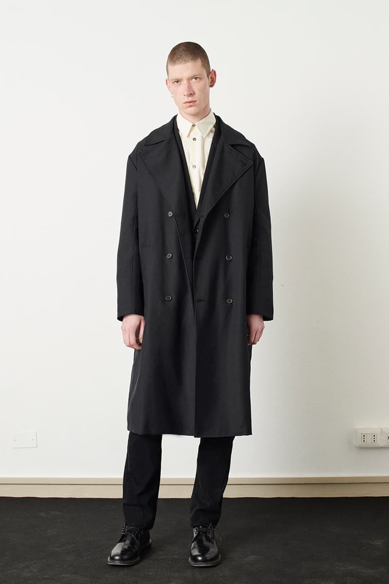 KOMAKINO Fall Winter 2019 Collection Lookbook tailoring suiting jackets sweaters trousers pants