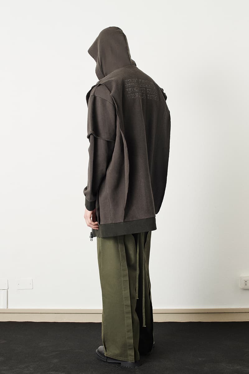 KOMAKINO Fall Winter 2019 Collection Lookbook tailoring suiting jackets sweaters trousers pants