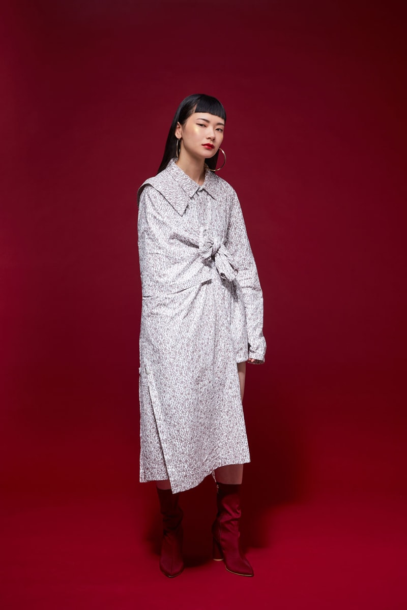 kuon spring summer 2019 lookbook images patchwork denim Americana Japanese style
