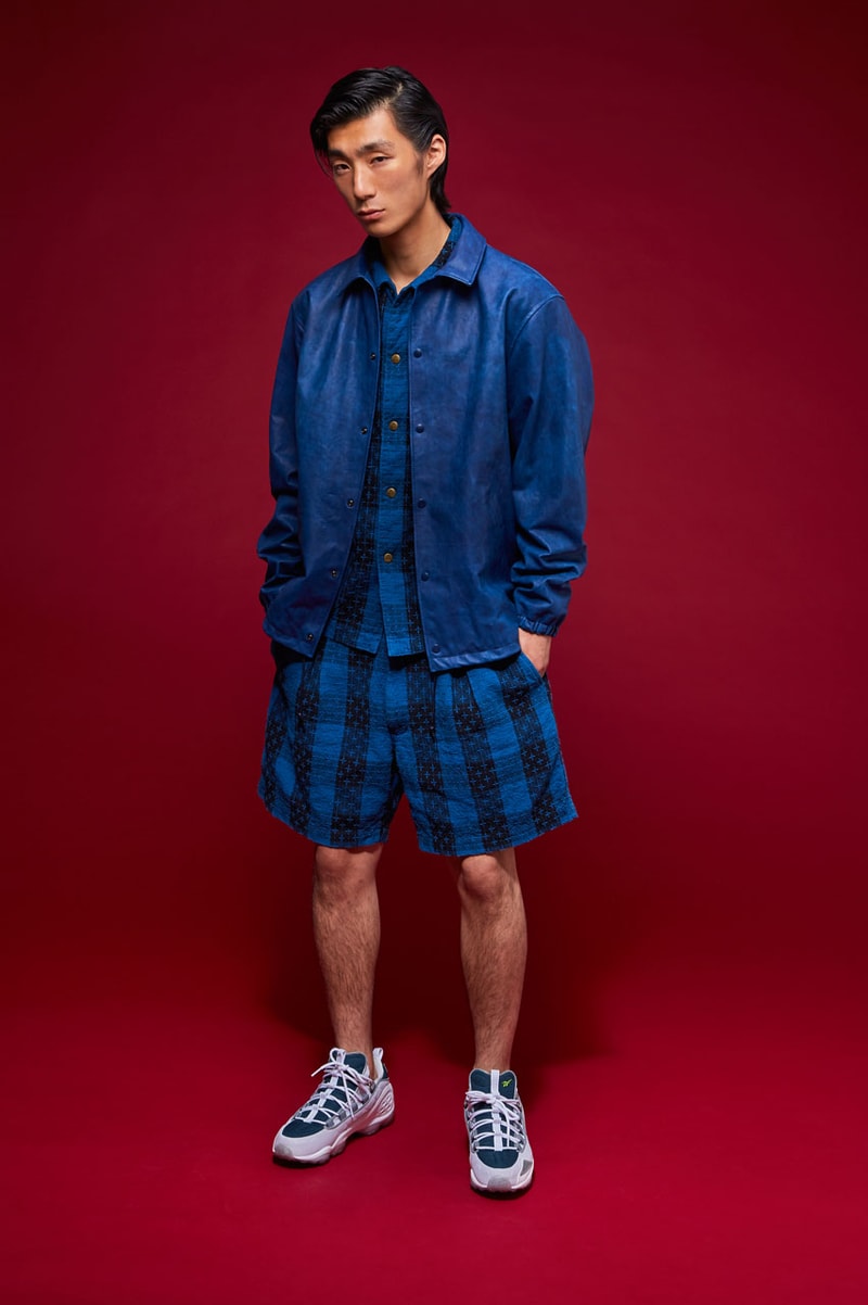 kuon spring summer 2019 lookbook images patchwork denim Americana Japanese style