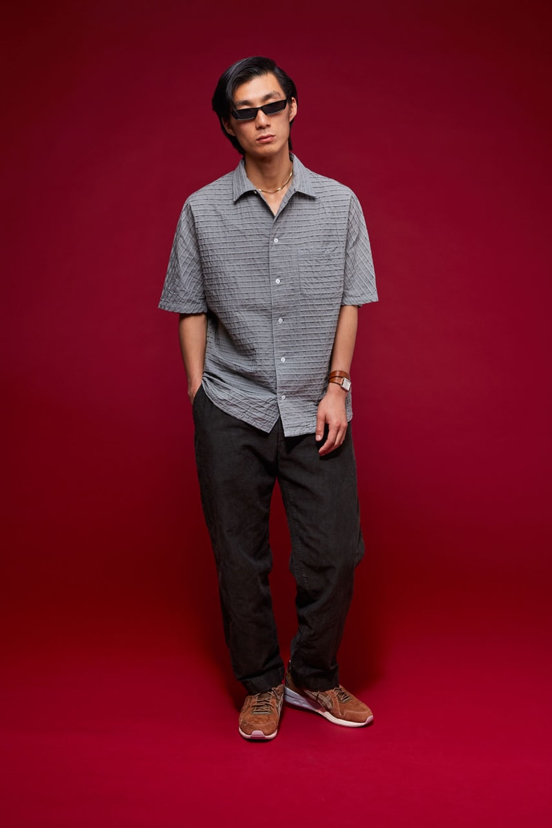 kuon spring summer 2019 lookbook images patchwork denim Americana Japanese style
