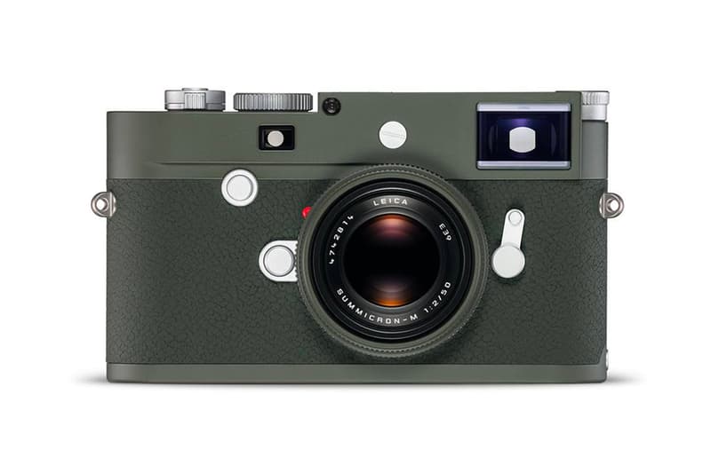 Leica Presents the Limited Edition 'Safari' M10-P Camera Summicron M 50 f2 lens olive green price images drop release date info detail