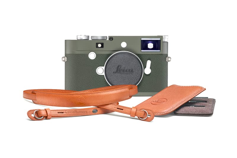 Leica Presents the Limited Edition 'Safari' M10-P Camera Summicron M 50 f2 lens olive green price images drop release date info detail