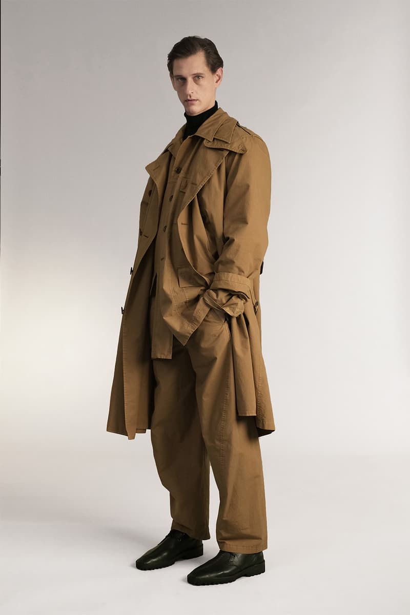 Lemaire FW19 Collection Lookbook Info fashion french france paris fall winter lookbooks paris fashion week coats jackets 