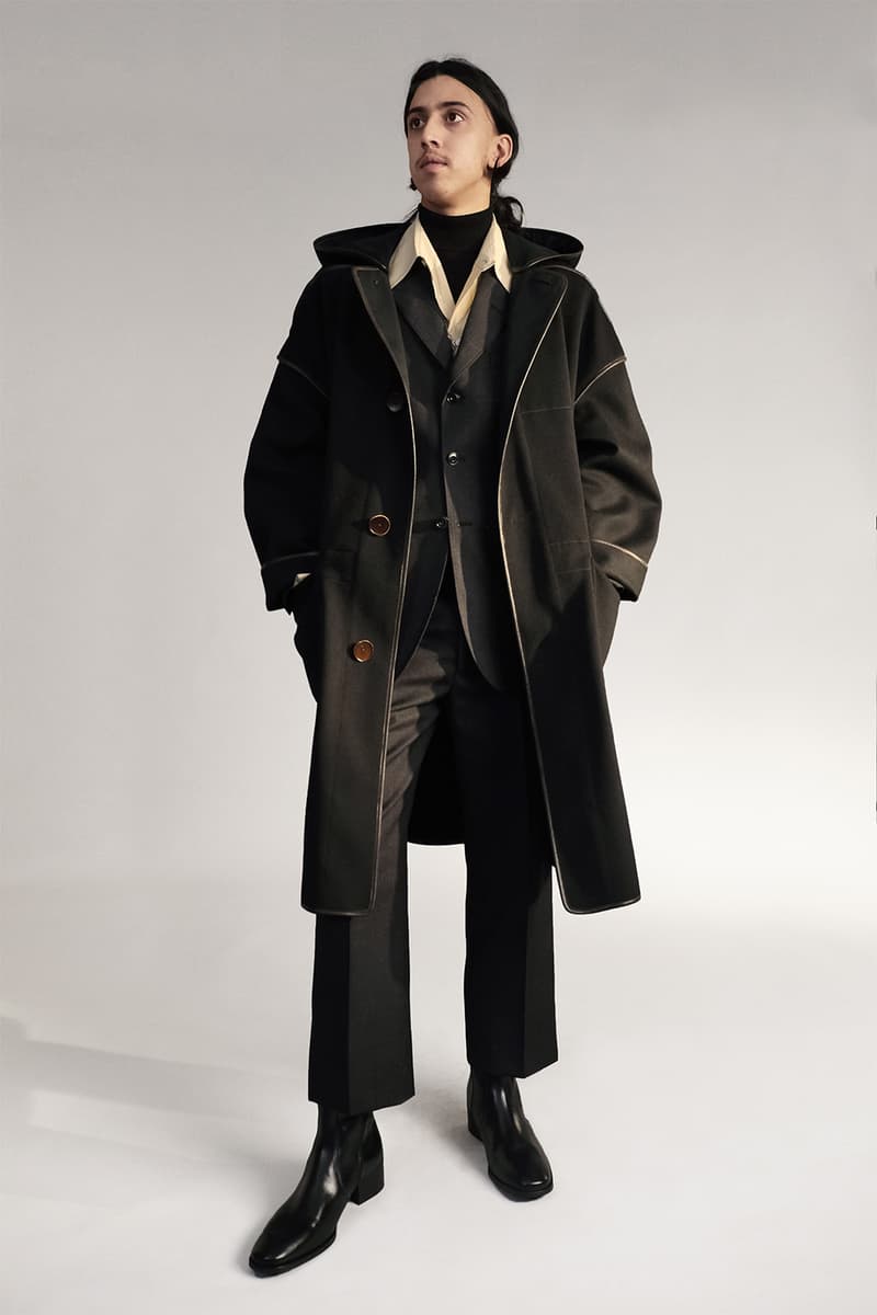 Lemaire FW19 Collection Lookbook Info fashion french france paris fall winter lookbooks paris fashion week coats jackets