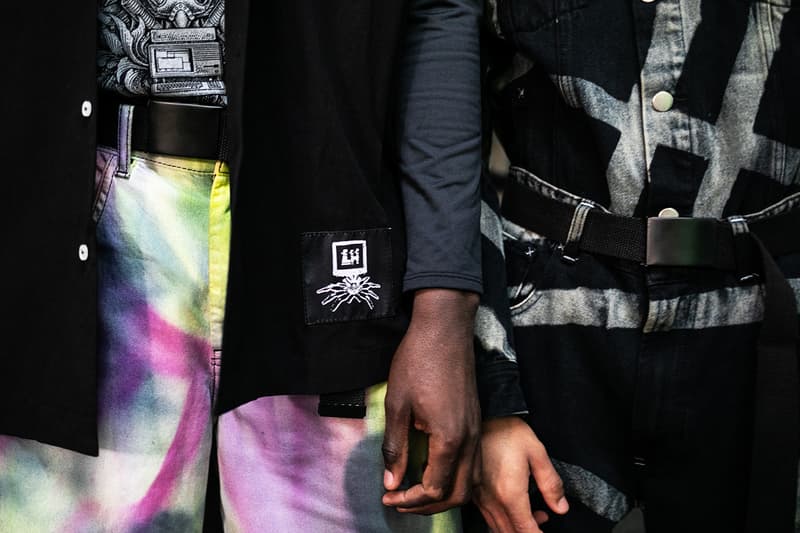 Liam Hodges Fall/Winter 2019 LFWM Backstage Ellesse Collaboration London Fashion Week: Men's Autumn/Winter 2019 Stain Shade Dystopia Hackers Lee Bul