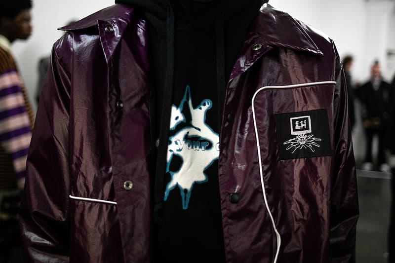 Liam Hodges Fall/Winter 2019 LFWM Backstage Ellesse Collaboration London Fashion Week: Men's Autumn/Winter 2019 Stain Shade Dystopia Hackers Lee Bul