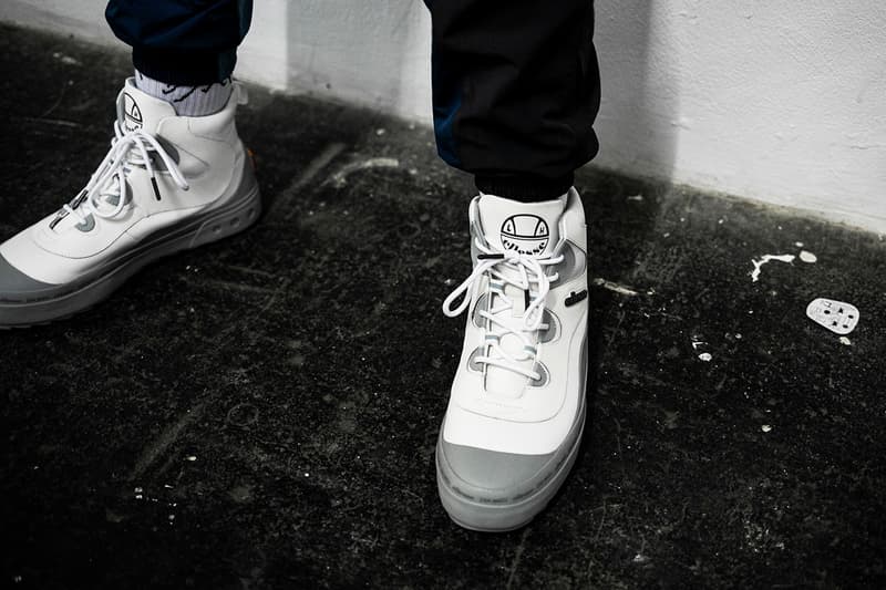 Liam Hodges Fall/Winter 2019 LFWM Backstage Ellesse Collaboration London Fashion Week: Men's Autumn/Winter 2019 Stain Shade Dystopia Hackers Lee Bul