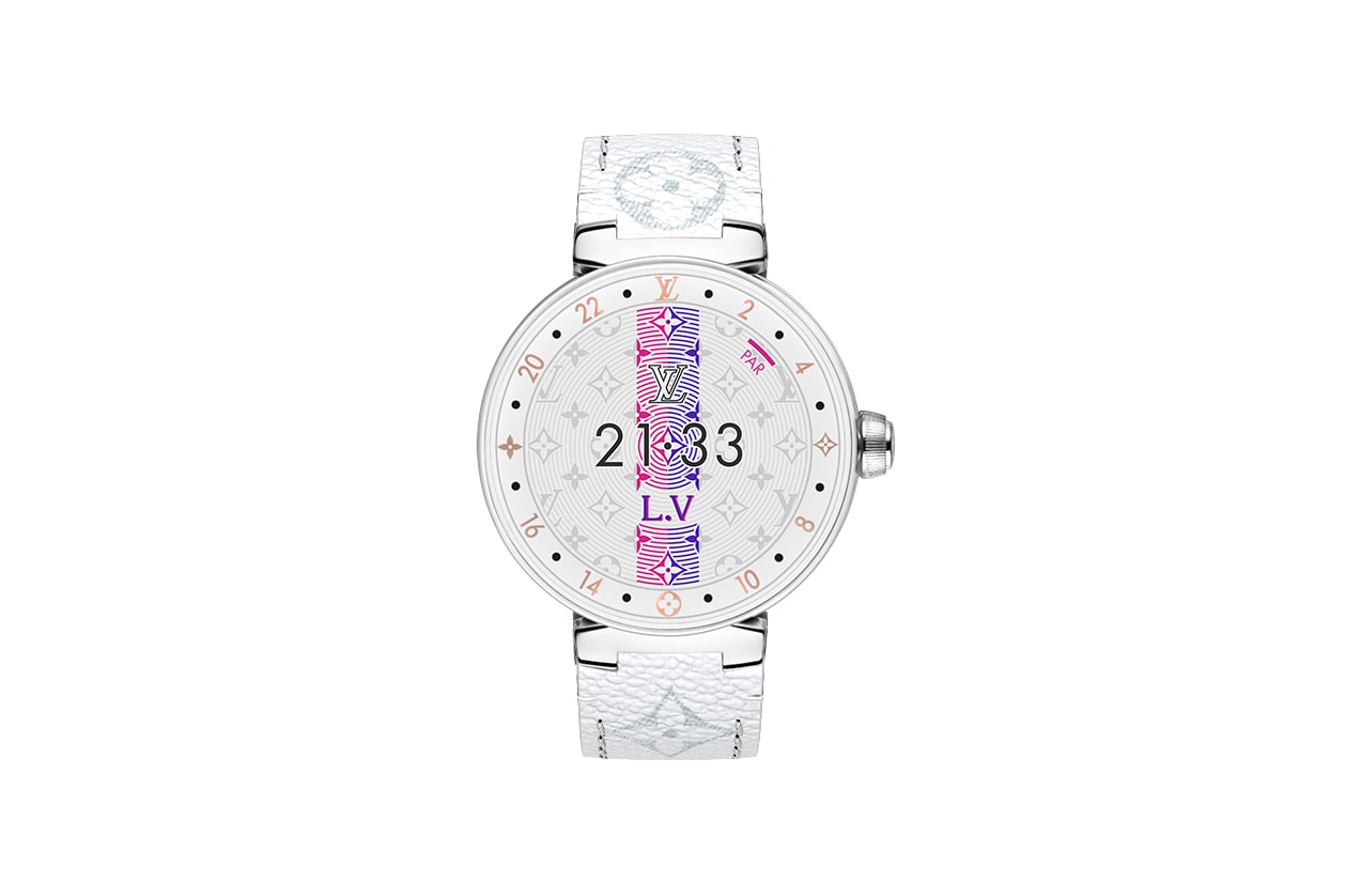 Louis Vuitton 2nd Gen Tambour Horizon Smartwatch google assistant apps digital snapdragon paris fashion tech