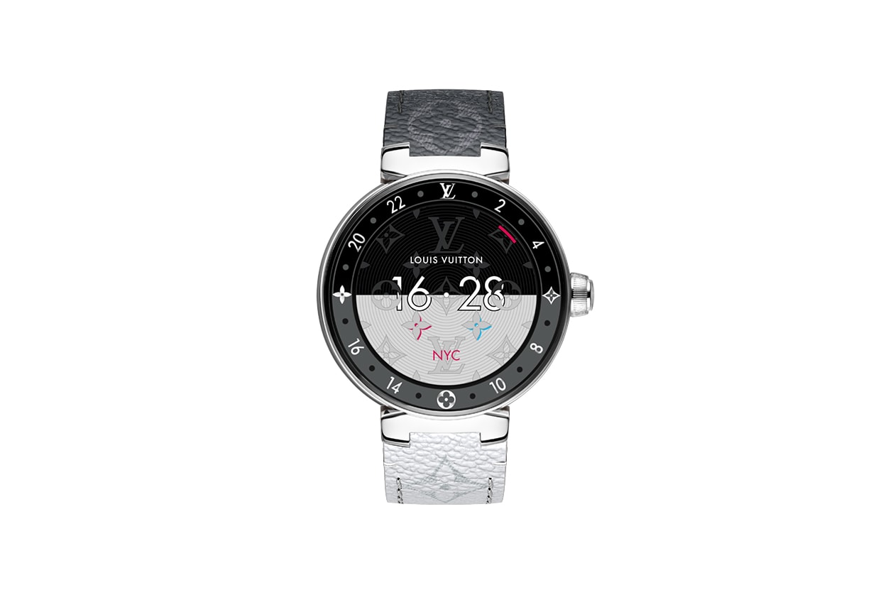 Louis Vuitton 2nd Gen Tambour Horizon Smartwatch google assistant apps digital snapdragon paris fashion tech 