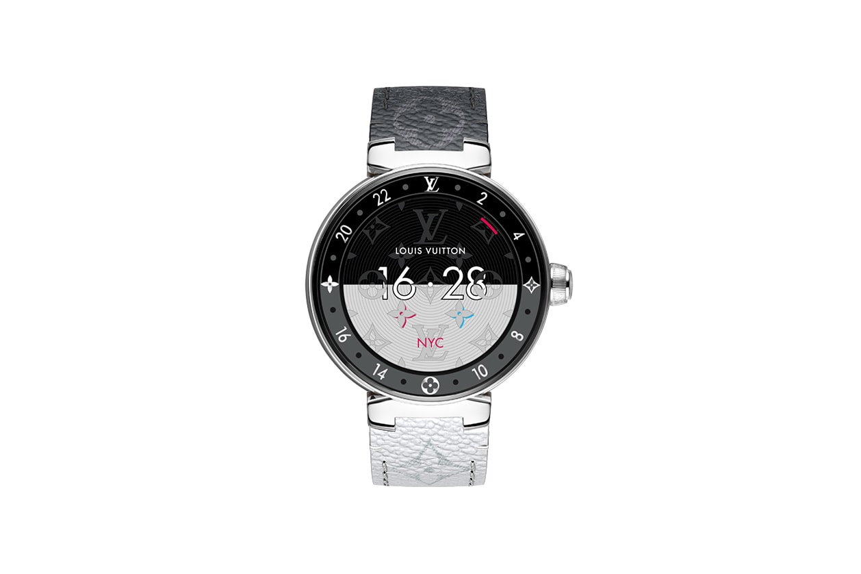 Louis Vuitton 2nd Gen Tambour Horizon Smartwatch google assistant apps digital snapdragon paris fashion tech