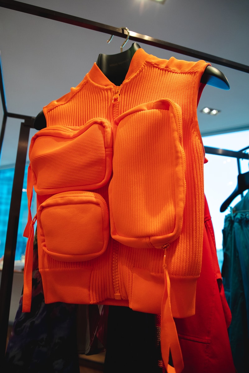 A Closer Look at Virgil Abloh's First Louis Vuitton SS19 Collection images apparel eyewear sunglasses wapity bag leather goods LV