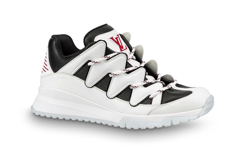louis vuitton zig zag sneaker virgil abloh footwear 2019 january blue orange white