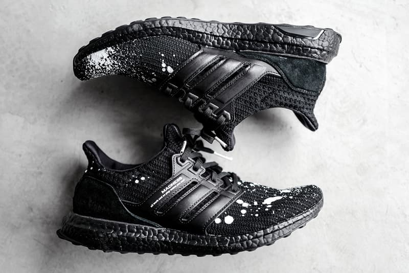 MADNESS adidas UltraBOOST 4.0 Closer Look Shawn Yue Black White Splatter Hong Kong Fashion