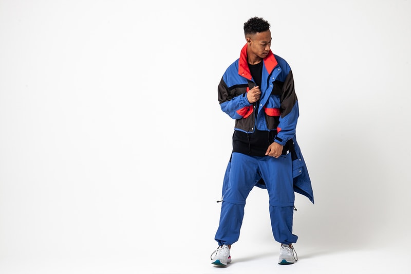 MAGIC STICK "N/A Not Applicable" SS19 Lookbook spring/summer 2019 workwear iridescent reflective jacket tracksuit tokyo japan phase 1 