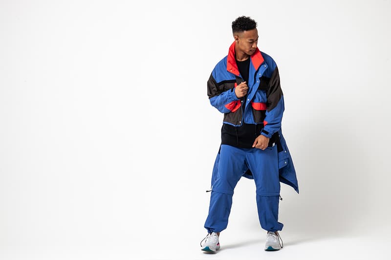 MAGIC STICK "N/A Not Applicable" SS19 Lookbook spring/summer 2019 workwear iridescent reflective jacket tracksuit tokyo japan phase 1