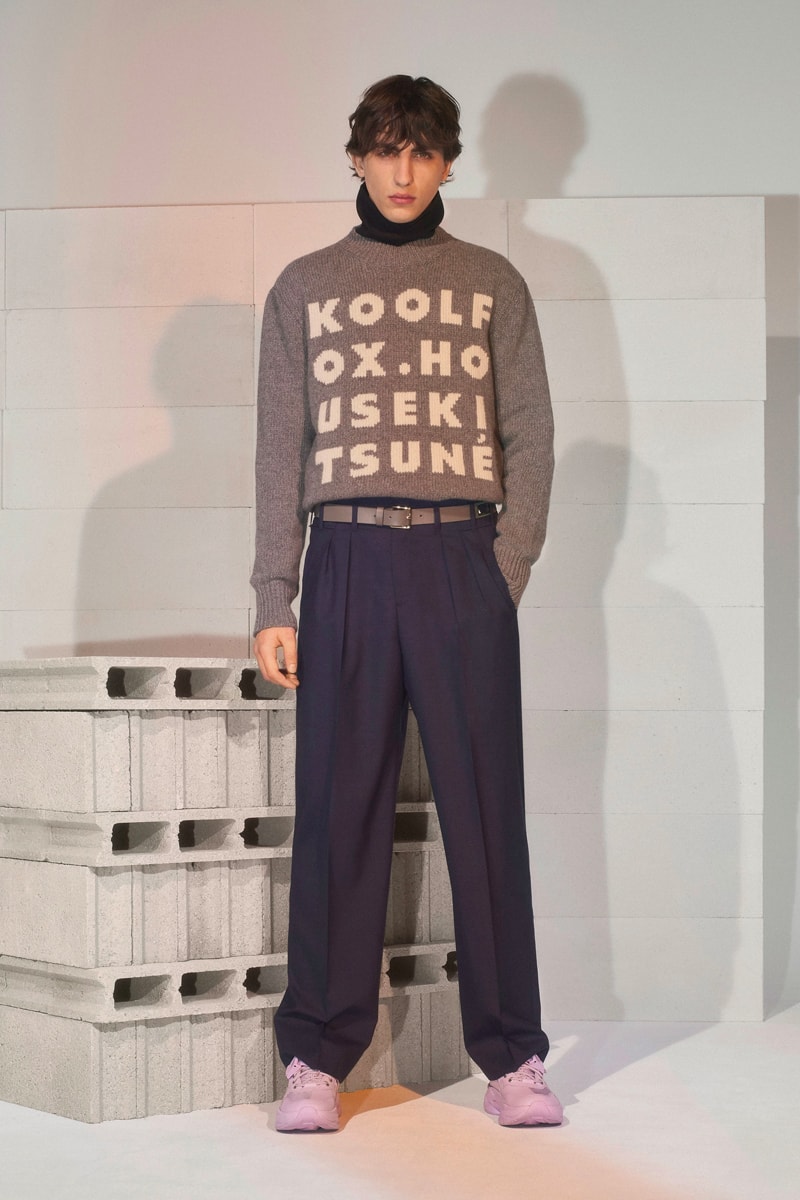 Maison Kitsuné Fall/Winter 2019 Lookbooks paris fashion week Yuni Ahn celine