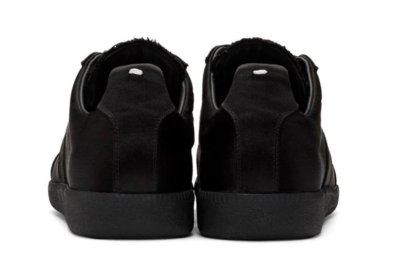 Maison Margiela Launches Three New Satin Replica Sneakers metallic orange light turquoise blue triple black images drop release date prices ssense footwear