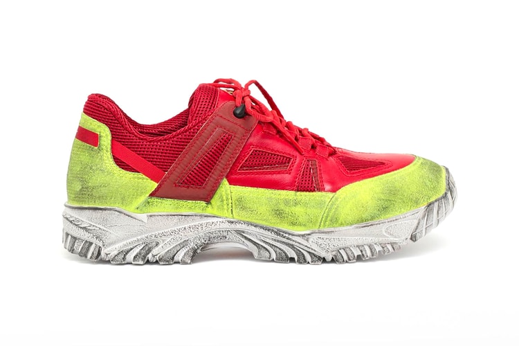Closer Look at Maison Margiela's Security Dirty Treatment Sneakers