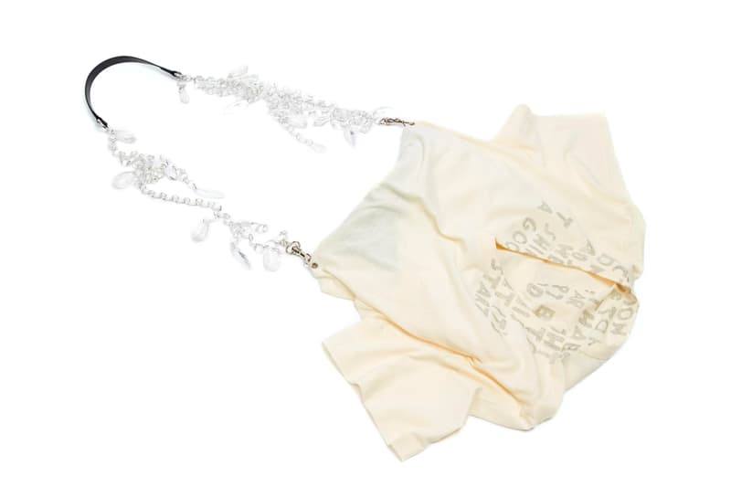 Maison Margiela Remodels Charity T-Shirt to Fight AIDS spring summer 2019 collection shoulder plastic bag release date images info OTB foundation AIDES