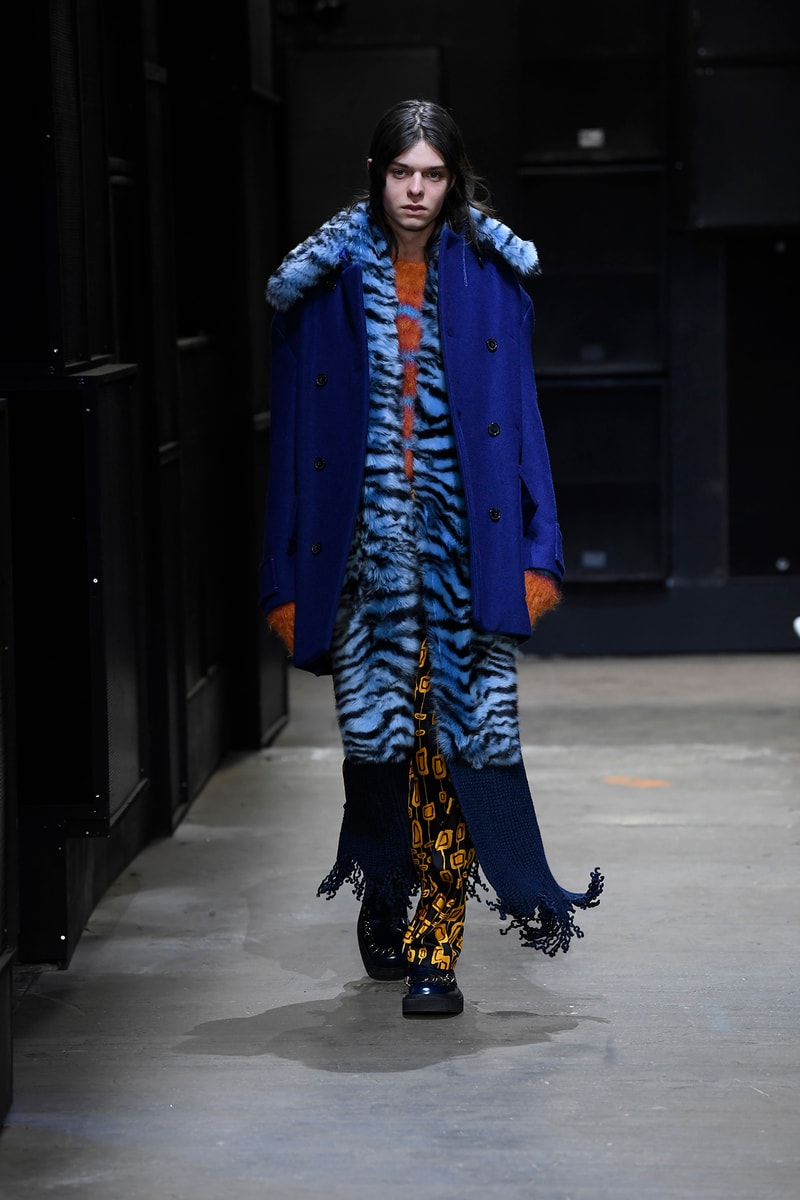 Marni Debuts "Neuro-Tribe" FW19 Collection at Milan Fashion Week runway looks images info men's