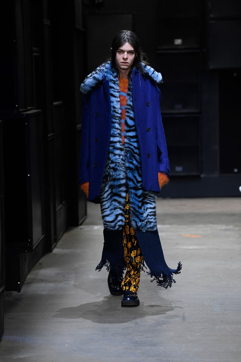 Marni Debuts "Neuro-Tribe" FW19 Collection at Milan Fashion Week runway looks images info men's