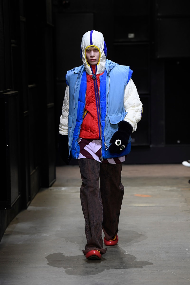 Marni Debuts "Neuro-Tribe" FW19 Collection at Milan Fashion Week runway looks images info men's