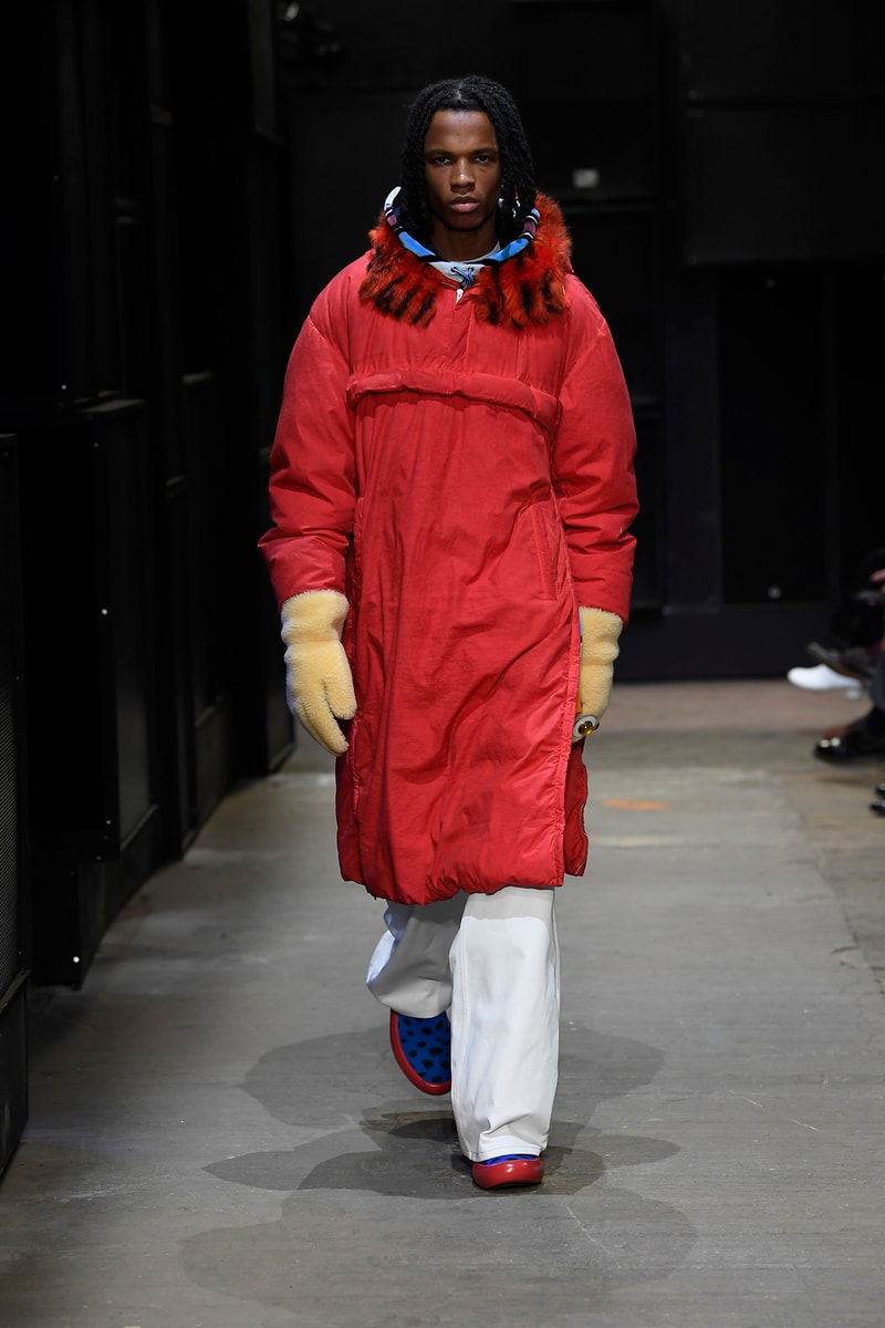 Marni Debuts "Neuro-Tribe" FW19 Collection at Milan Fashion Week runway looks images info men's
