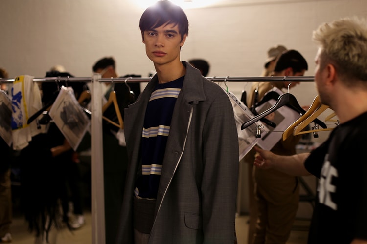 A Backstage Look at Martin Asbjørn's Gangster-Inspired FW19 Show