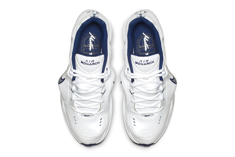 Martine Rose Nike Air Monarch IV Release Date Launch Black White Blue Pink Info Buy