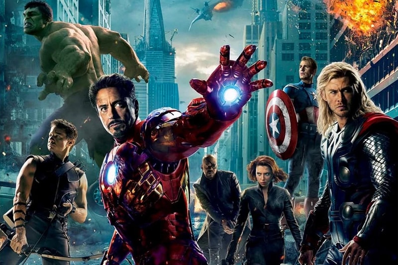 The Avengers Cast Joins #10YearChallenge marvel studios comics ironman thor black widow captain america tony stark steve rogers natalia romanova film mavel cinematic universe