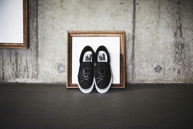 mastermind japan vans slip on collaboration sneaker shoe california dept japan january 6 9 2019 release date info drop buy off the wall