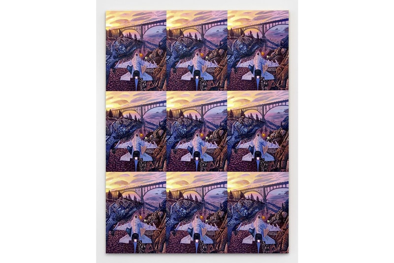 mathew zefeldt customizable realities the hole nyc exhibition artworks paintings immersive installations 