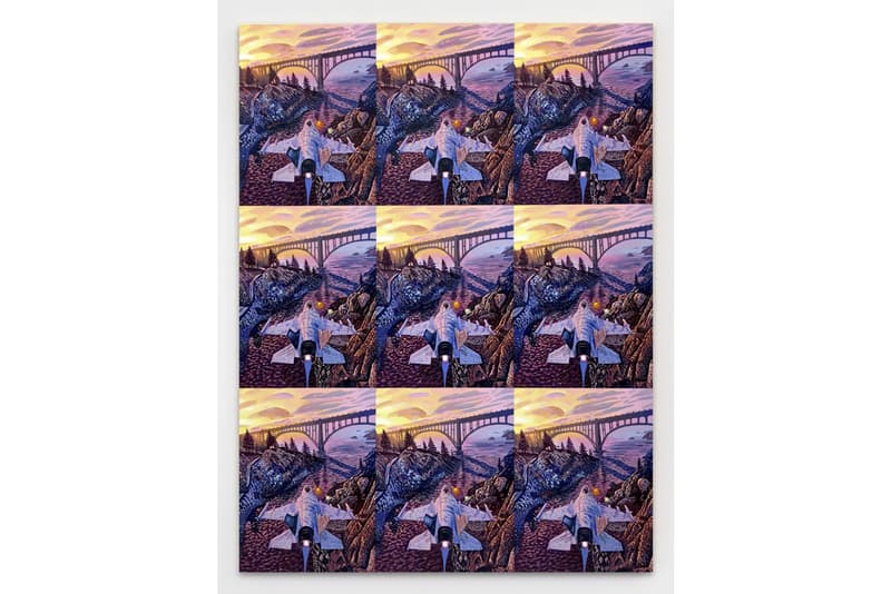 mathew zefeldt customizable realities the hole nyc exhibition artworks paintings immersive installations