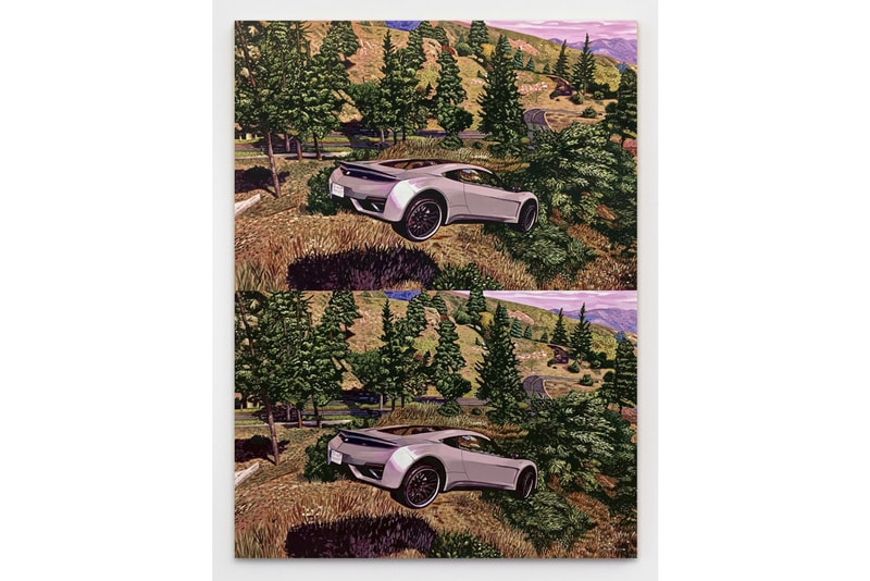 mathew zefeldt customizable realities the hole nyc exhibition artworks paintings immersive installations 