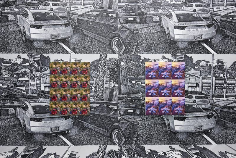 mathew zefeldt customizable realities the hole nyc exhibition artworks paintings immersive installations