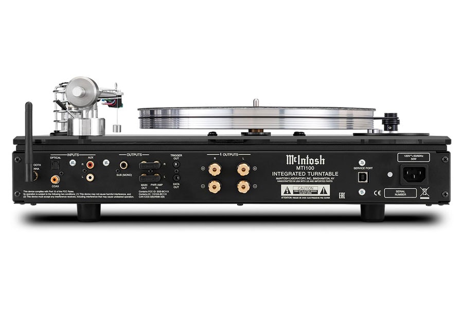 McIntosh MTI100 Turntable analog or digital speaker system