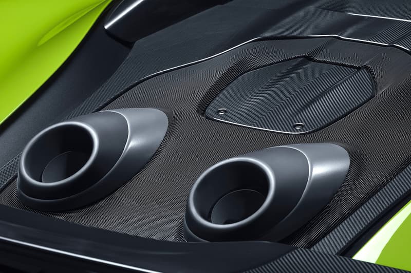 McLaren 600LT Spider First Look Green Black 2019 convertible supercar Release Info Date launch order