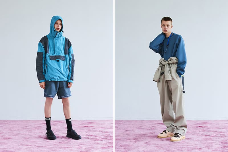 MEANSWHILE spring summer 2019 lookbook japan collection hiking danner foot the coacher technical outdoors